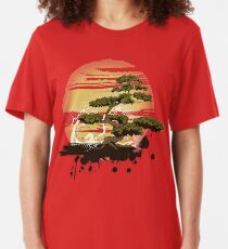 Bonsai Tree Karate Dojo Slim Fit T-Shirt
