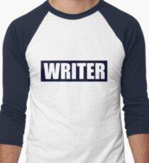 Castle's WRITER bullet proof vest Men's Baseball ¾ T-Shirt
