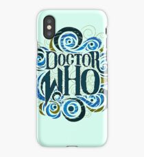 Whimsically Wibbly Wobbly Timey Wimey - Light Shirt iPhone Case/Skin