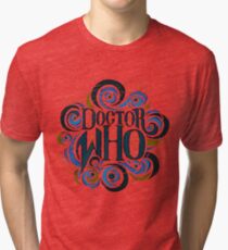 Whimsically Wibbly Wobbly Timey Wimey - Light Shirt Tri-blend T-Shirt