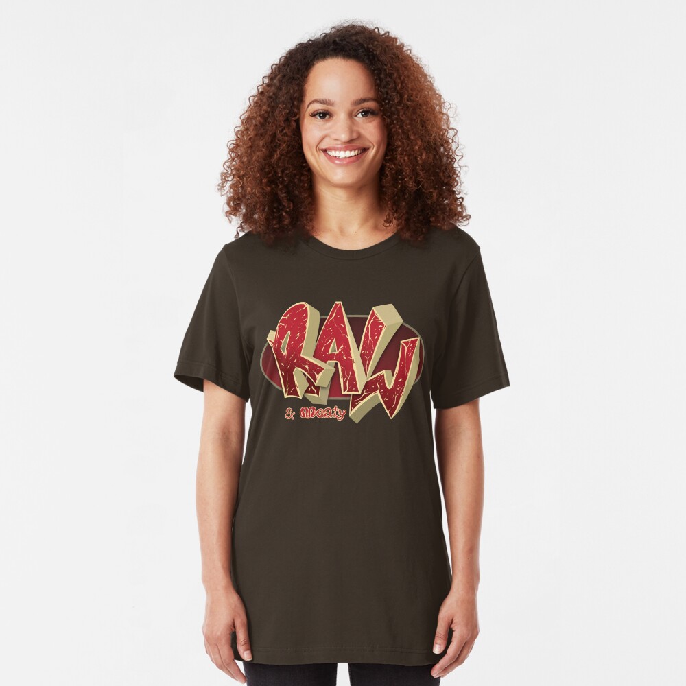 Raw & Meaty Slim Fit T-Shirt