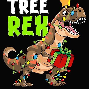 ROARSOME Christmas T Rex Dinosaur Kids T-Shirt' Reusable Gift Bag