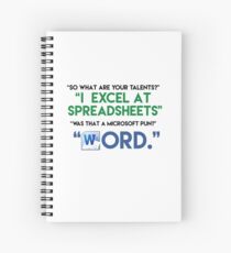 microsoft word spiral notebooks
