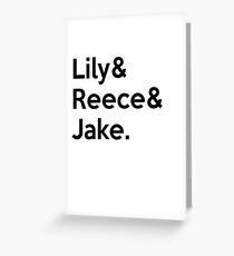 Caskett Kids Greeting Card