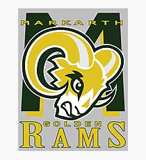 Markarth Golden Rams Photographic Print