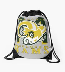 Markarth Golden Rams Drawstring Bag