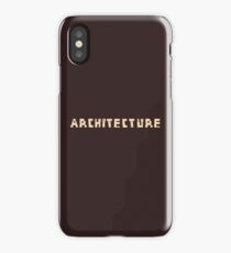 Architecture Blocks Architecture T-shirt iPhone Case