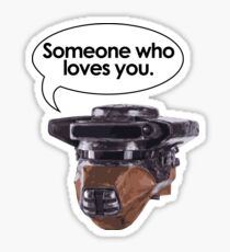 Leia Loves You Sticker