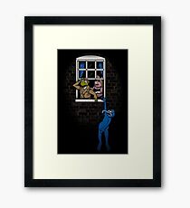 Banksy Muppets Framed Print