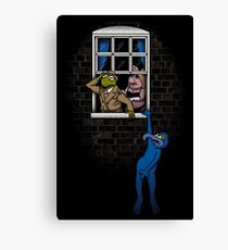 Banksy Muppets Canvas Print