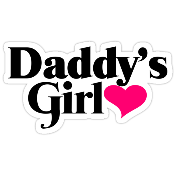 Daddys Girl Stickers By Sevencross Redbubble