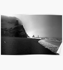 Reynisfjara Beach and the Trolls Poster