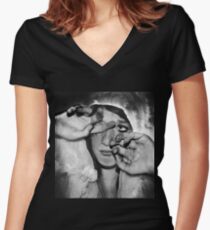 Regret Fitted V-Neck T-Shirt