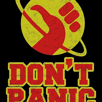 Hitchhikers Guide To The Galaxy Movie Poster Don't Panic 24x36