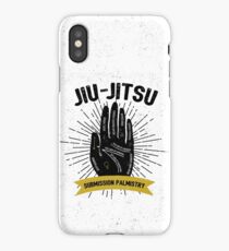 Jiu-jitsu. Submission palmistry iPhone Case