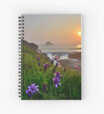 Cornwall: Spring Colours at the Strand Spiral Notebook