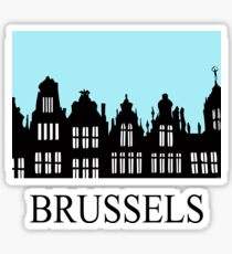 Brussels Grand Place / Grote Markt Sticker