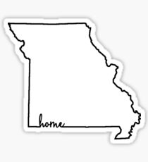 Missouri Home Outline Sticker