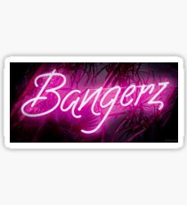 Bangerz Neon Sign Sticker