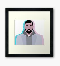 Minimalist Drake Framed Print