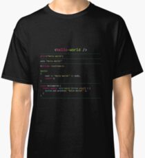 Hello World in Multiple Languages Classic T-Shirt