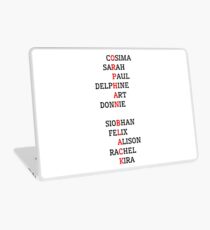 Orphan Black Characters Laptop Skin
