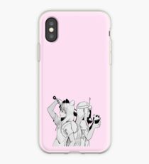 The knight and the scientist iPhone Case