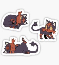 Feuerstarter Aufkleber Set 3 Sticker
