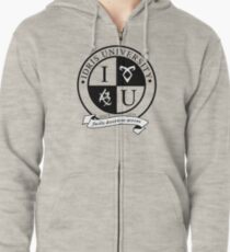 Idris University (light-based) Zipped Hoodie