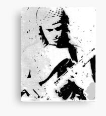 Portrait of Pastorius Canvas Print