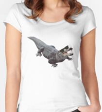 "Cool Gator" Women's Fitted Scoop T-Shirt