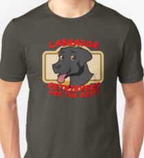 Camiseta ajustada Labrador Retrievers son los mejores!