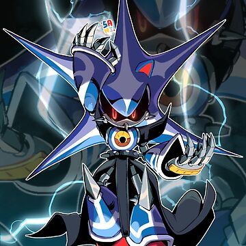 Metal Sonic Menacing Magnet for Sale by Keerl