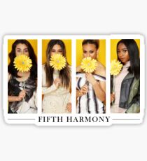 YELLOW FIFTH HARMONY Sticker