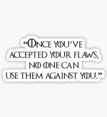 Quote Game of Thrones Sticker