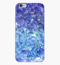 Vinilo o funda para iPhone Zafiro piedras preciosas talladas en bruto