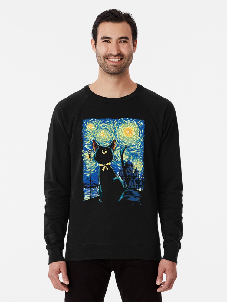 Clair De Lune Lightweight Sweatshirt By Gillesbone Redbubble