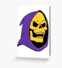 Skeletor Greeting Card