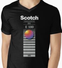 "Re-record, not fade away" - Scotch VHS Men's V-Neck T-Shirt