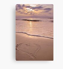 10004 Beach Pastel 2 Canvas Print