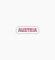 Austria flag Sticker