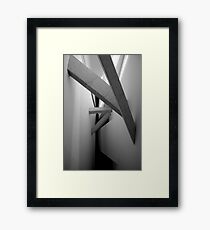 Concrete Matrix Framed Print