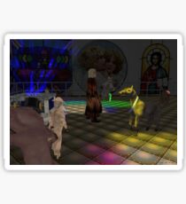 The Zoo Race dance floor Sticker