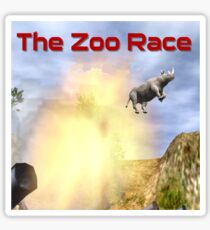 The Zoo Race Cannon Sticker