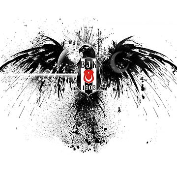 Wallpaper Besiktas JK, Beşiktaş, Illustration Pin for Sale by ArwanWasif