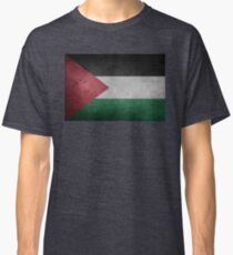 Palestine Flag Grunge Classic T-Shirt