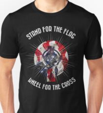 Stand for the flag kneel for the cross Unisex T-Shirt