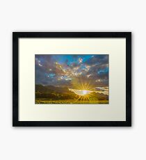 Franschhoek Winelands, South Africa Framed Print