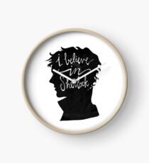 I Believe in Sherlock Clock