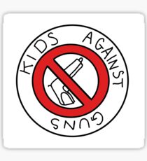Kids Against Guns Sticker